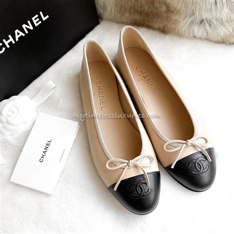 buy chanel flats online|chanel ballet flats beige.